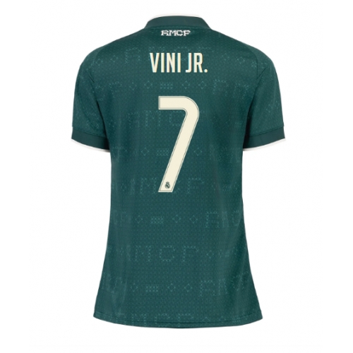 Billige Fotballdrakt Real Madrid Vinicius Junior #7 Replika Bortedrakt Dame 2026-27 Kortermet Billige Fotballdrakt Real Madrid Vinicius Junior #7 Replika Bortedrakt Dame 2026-27 Kortermet